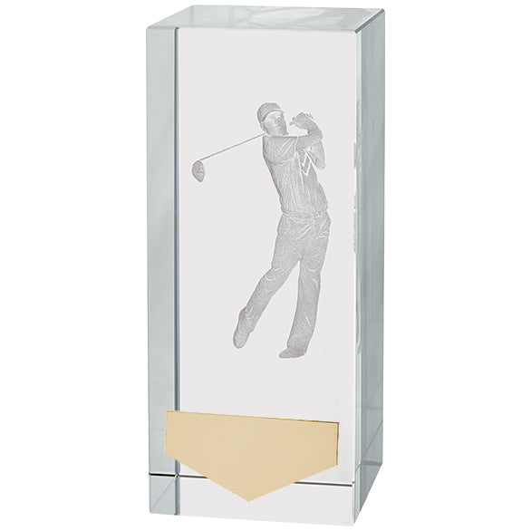 Inverness Golf Male Crystal Award 120mm