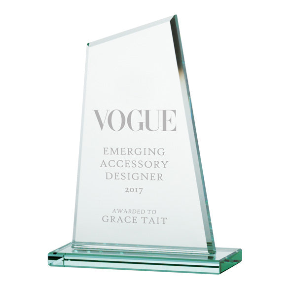 Jade Vanquish Crystal Award