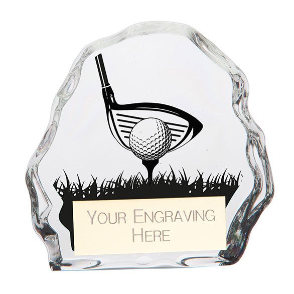 Mystique Golf Glass Award