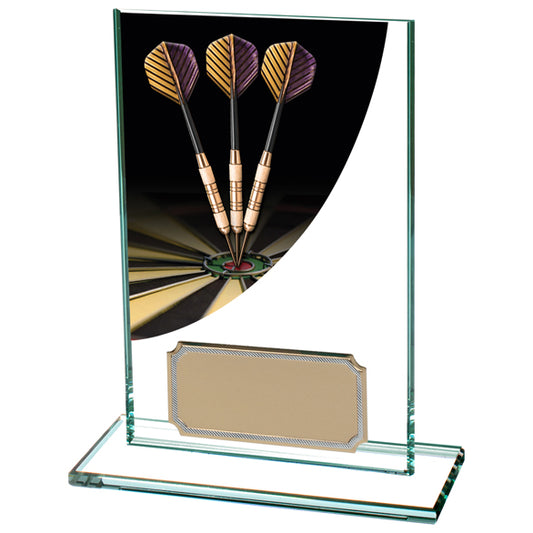 Colour Curve Darts Jade Glass Award 125mm