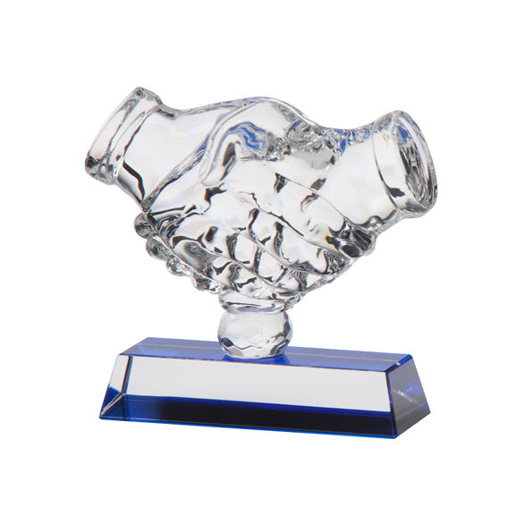 The Crystal Handshake Award 120mm