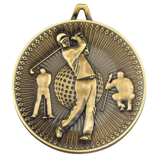 Golf Deluxe Medal - 3 Colours