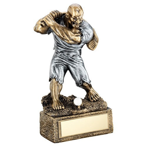 Brz-Pew Golf 'Beasts' Figure Trophy - 6.75inch