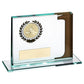 Jade Glass Plaque With Go Kart Insert And Plate - Available in 1st, 2nd and 3rd
