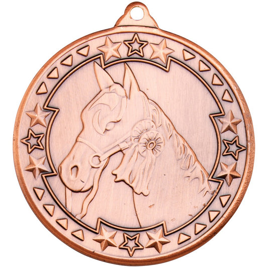 Horse 'Tri Star' Medal