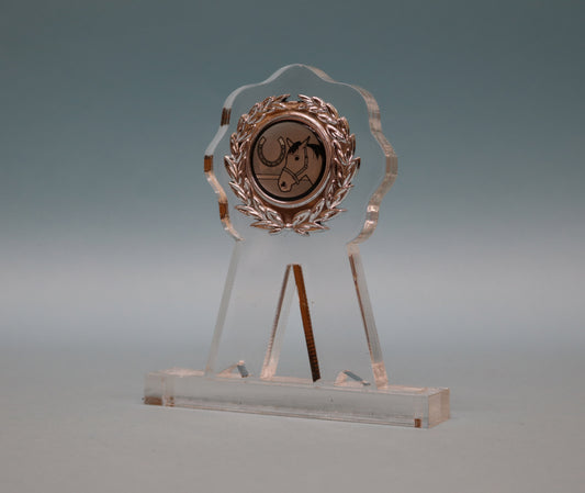 Acrylic Rosette Award 110mm