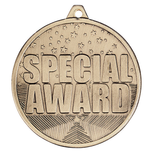 Cascade Special Award Iron Medal Antique Gold 50mm