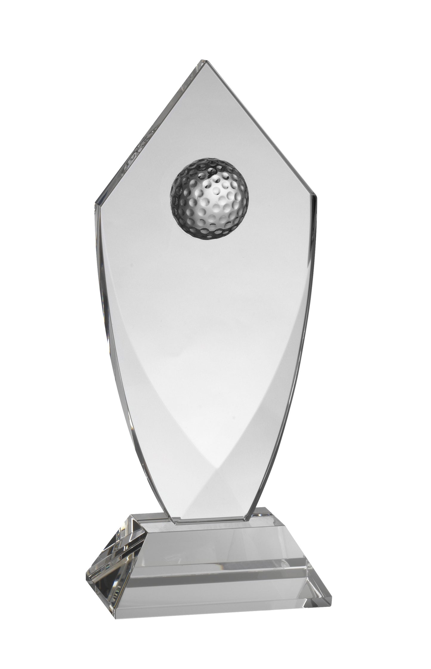 Crystal Golf Award in Box