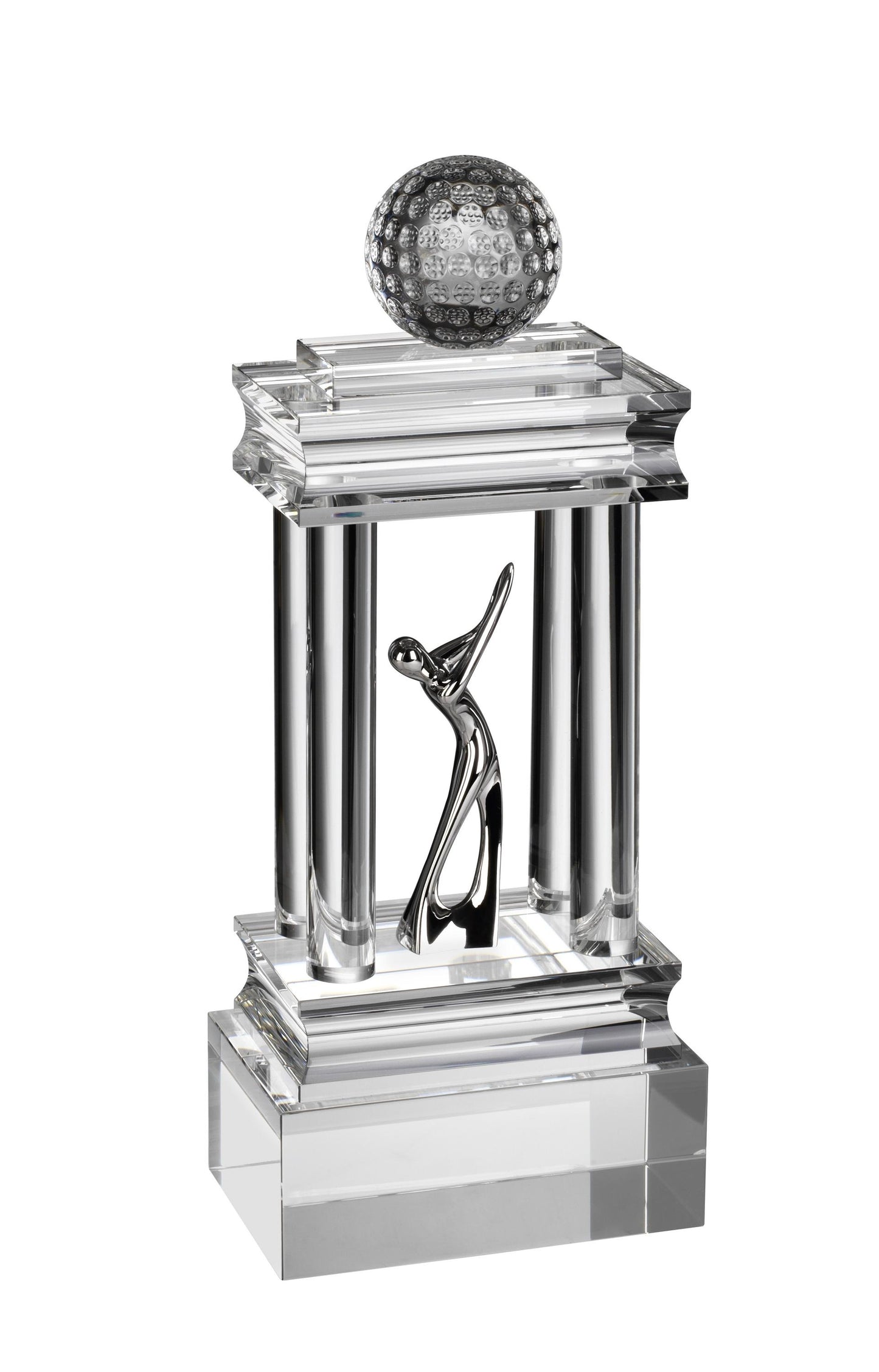 33cm Champions Crystal Golf Award