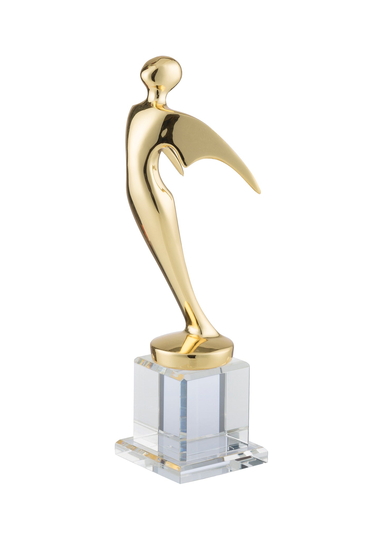 LG Metal Figure and Crystal Base Award
