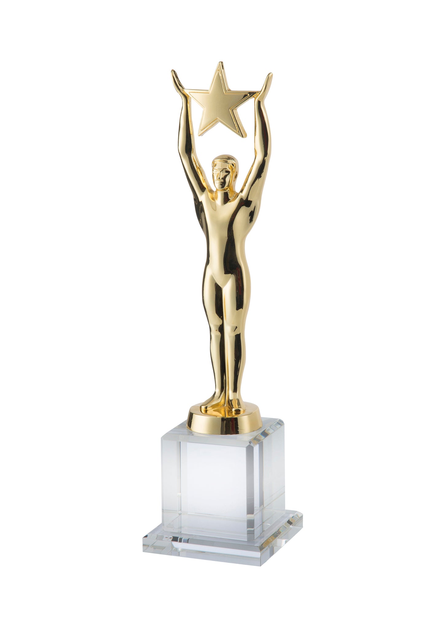 LG Metal Figure and Crystal Base Award