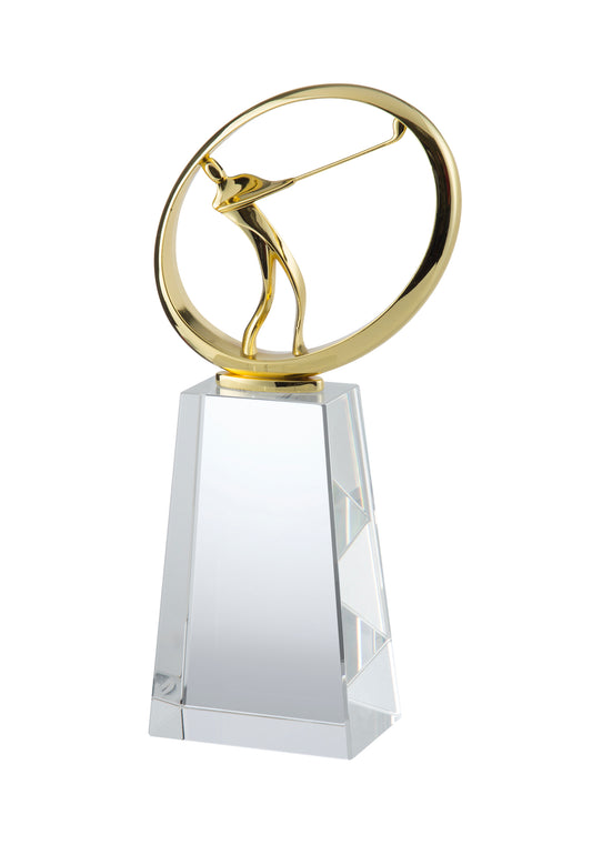 LG Crystal Golf Award - 3 Sizes