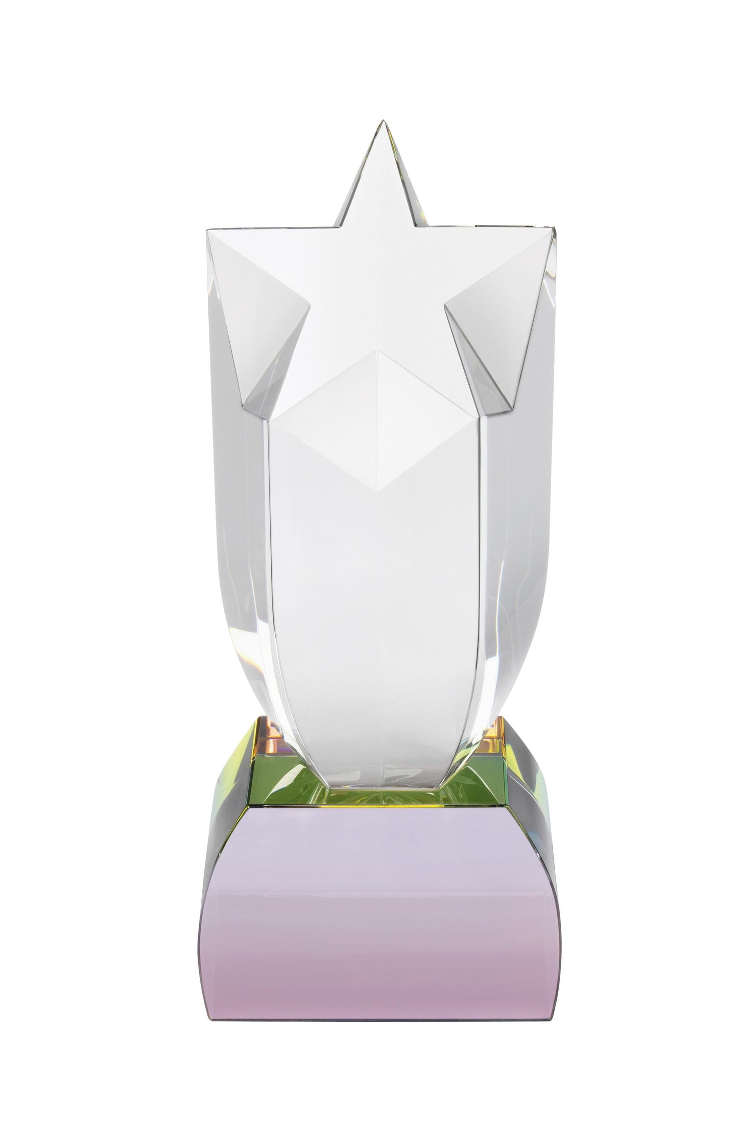LG 20.5cm Swatkins Optical Crystal Star Award