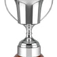 Traditional Celtic SIlver Plated Cup on Wooden Base