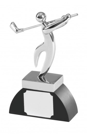 Metal Golf Trophy