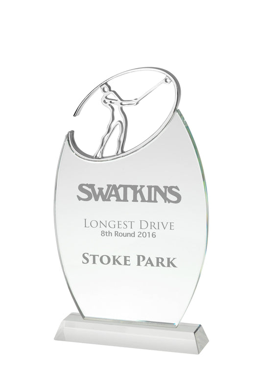 Golf Crystal Award