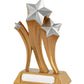 19cm Star Award - Gold and Silver Finishes