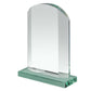 18mm Thick Jade Glass Curved Column Award