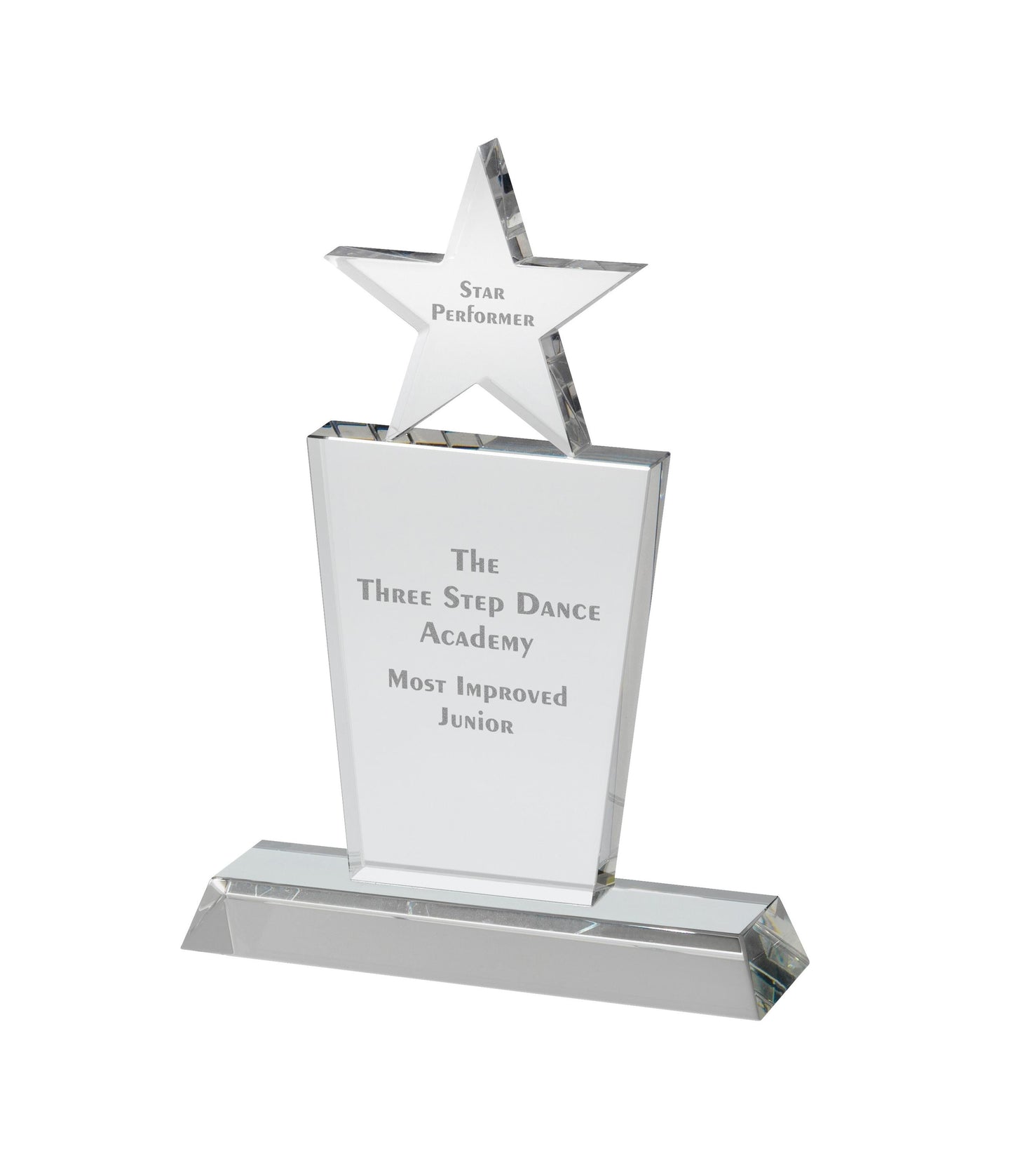 18cm Crystal Award in Box