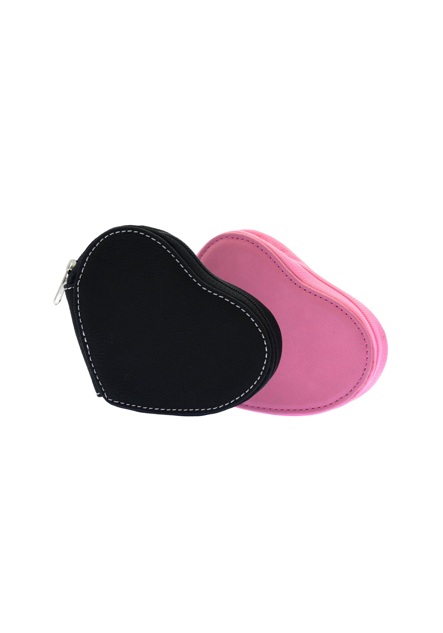 LZM Pink with Black Heart Coin Purse