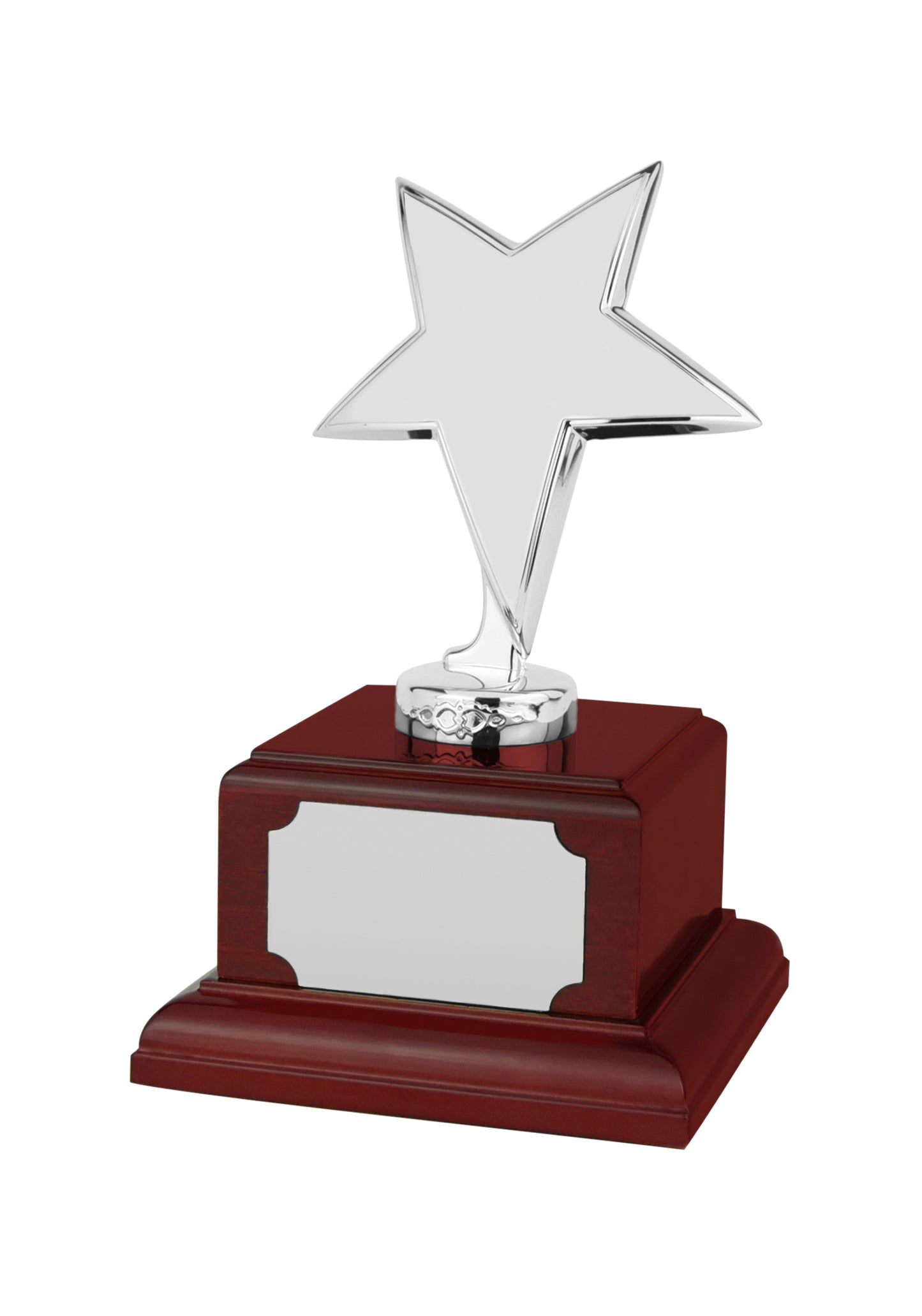 MB-EACH (P) 23cm Silver Finish Star Award