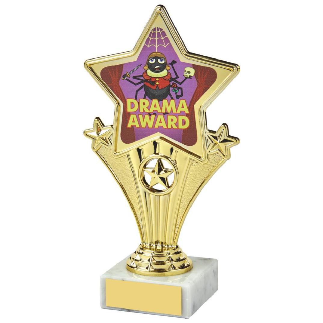 17cm Fun Customisable Star Awards