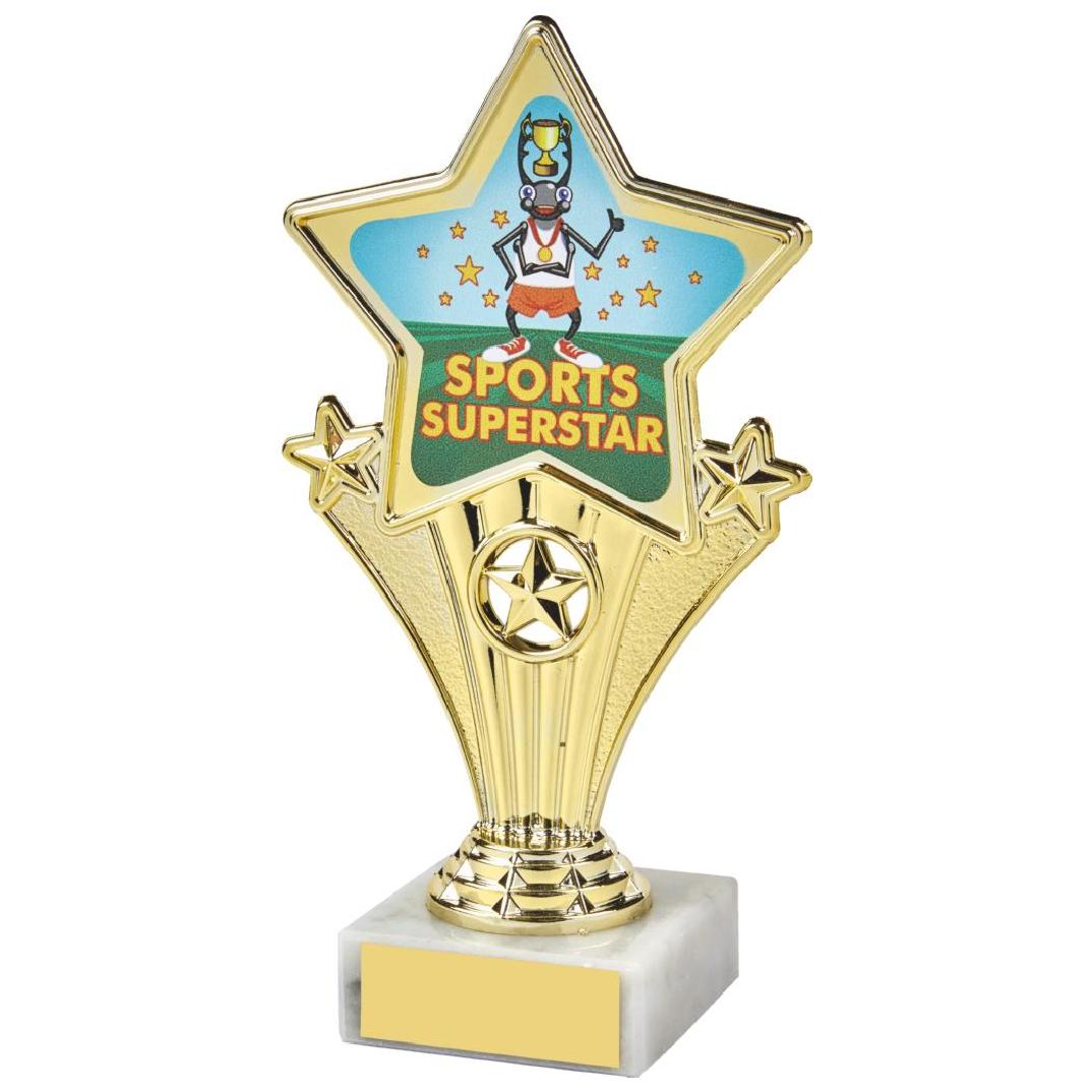 17cm Fun Customisable Star Awards